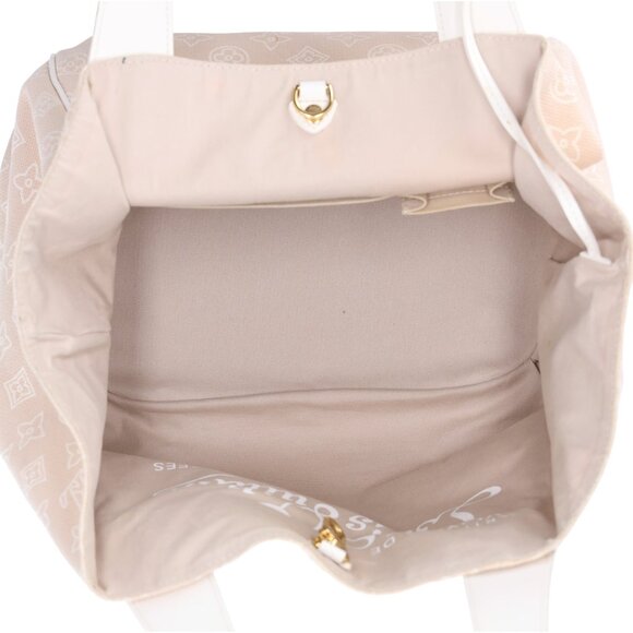 Louis Vuitton Cabas Ipanema GM LV Monogram Tote + Pouch Beige - Picture 9 of 9